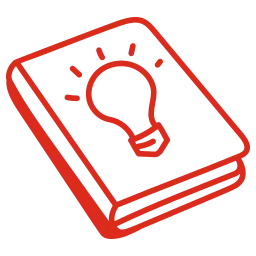 icône livre avec lampe sans fond