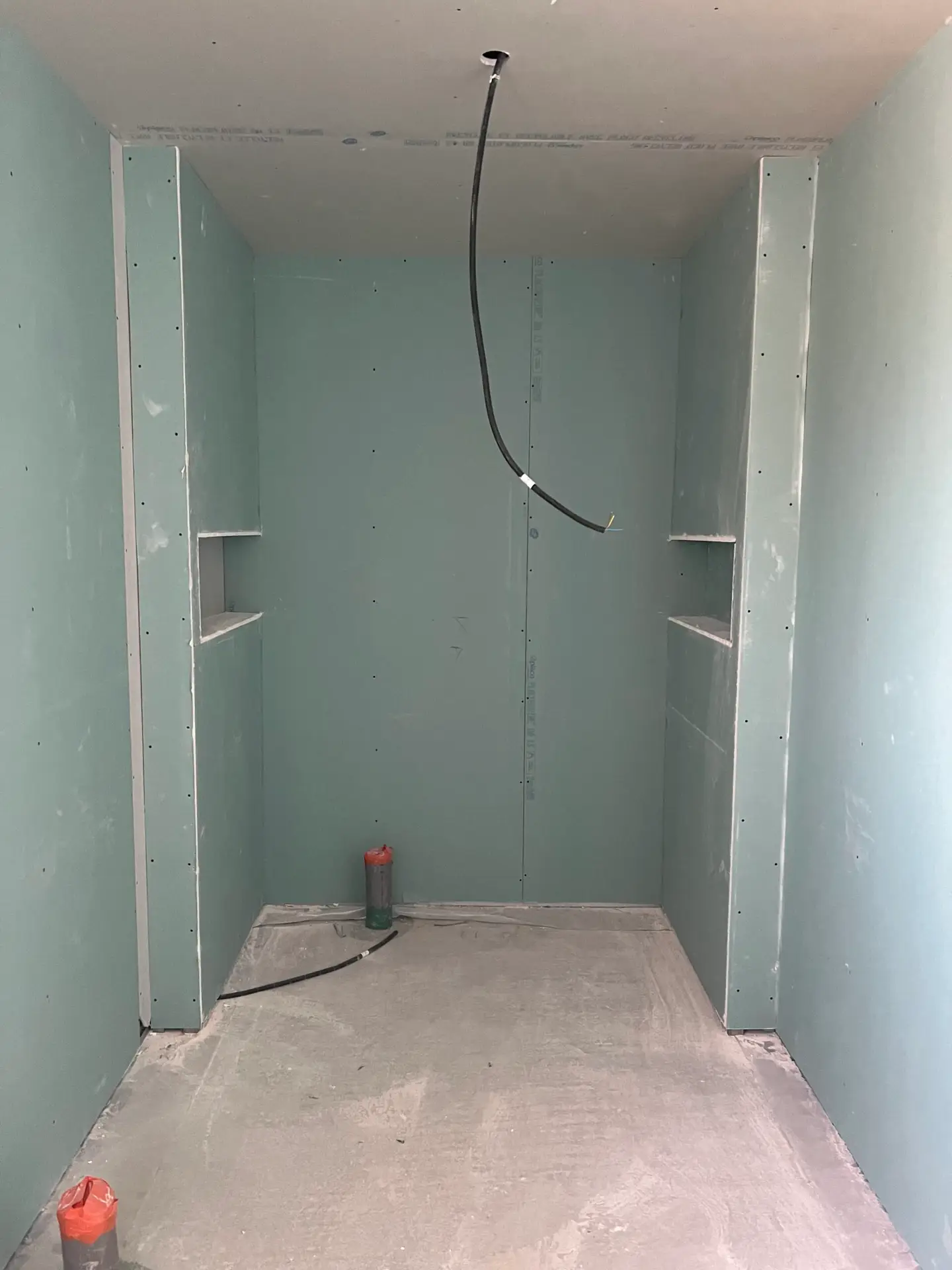 Construction isolation salle de bain
